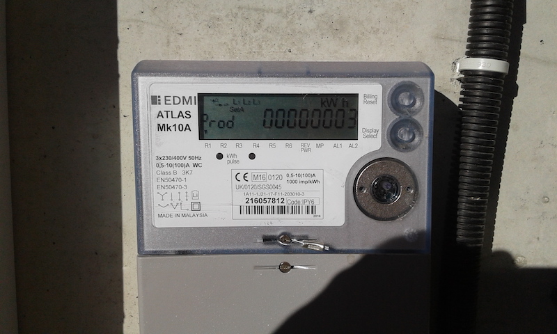 Les trois premiers kilowatts-heures
